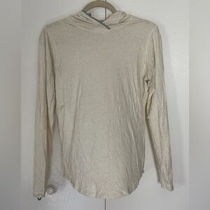 Patagonia Women’s Tropic Comfort Natural Sun Hoody Cream and Gray size S